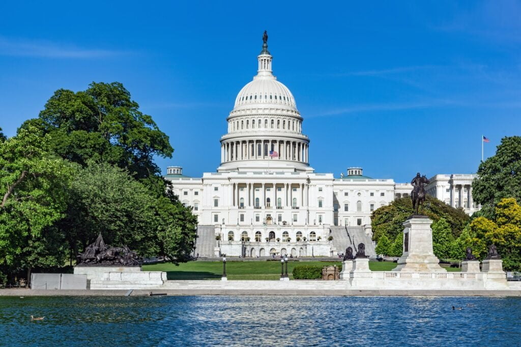 The United States Capitol. Washington,D.C.